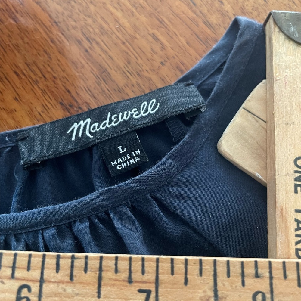 Madewell Midnight Blue Blouse